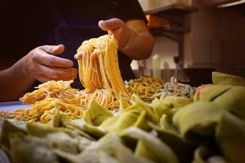 La Schiacciata gluten free e la pasta fatta in casa